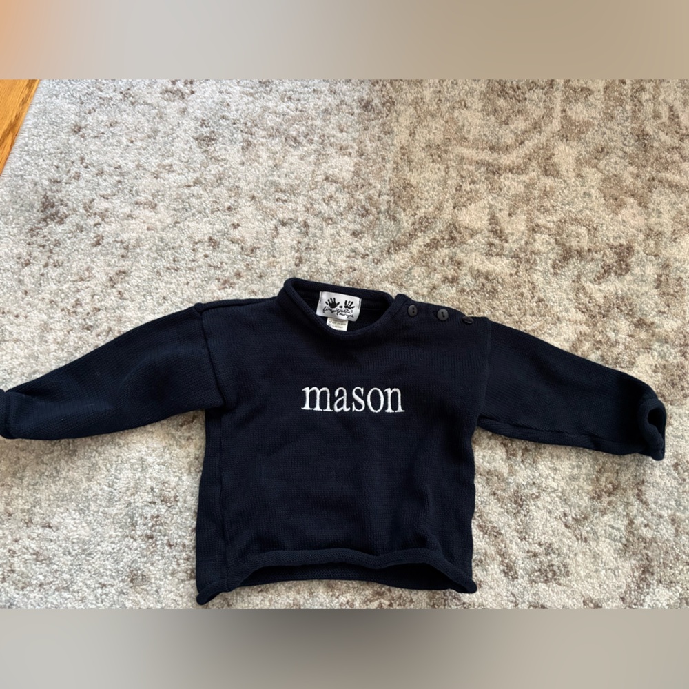 Personalized Rollneck sweater “Mason”